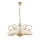 Luster na lancu ASTORIA 5xE27/15W/230V zlatni