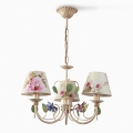 Luster na lancu CAMELLIA 3xE14/40W/230V roze