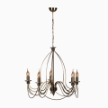 Luster na lancu CLASSIC 5xE14/40W/230V brončana