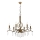 Luster na lancu CLASSIC 6xE14/40W/230V u bronzanom finišu