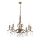 Luster na lancu CLASSIC 8xE14/40W/230V, brončane boje