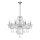 Luster na lancu CRISTALLO 8xE14/60W/230V sjajni hrom