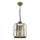 Luster na lancu CRYSTALLINE 1xE27/6W/230V bronzan