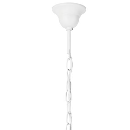 Luster na lancu DONATO 3xE14/40W/230V, bela
