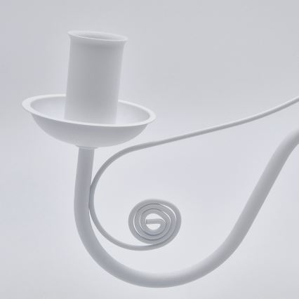 Luster na lancu DONATO 3xE14/40W/230V, bela