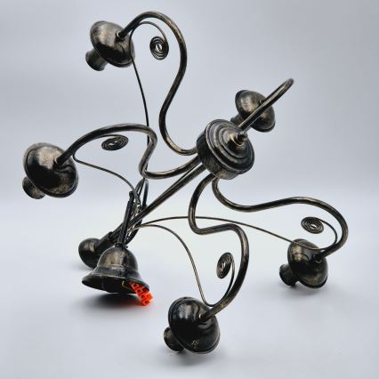 Luster na lancu DONATO 5xE14/40W/230V