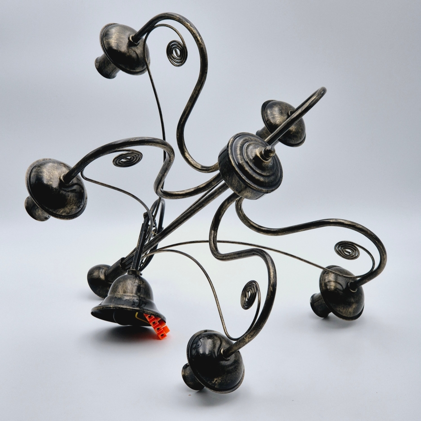 Luster na lancu DONATO 5xE14/40W/230V