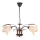 Luster na lancu DUCATTI 3xE14/10W/230V bronzana