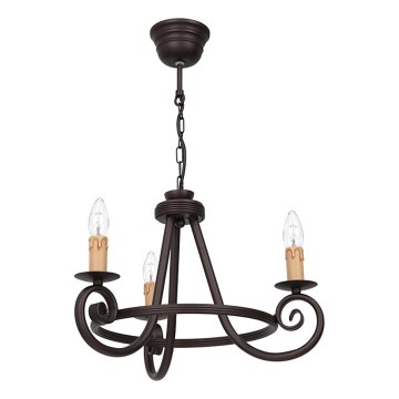 Luster na lancu FAUST 3xE14/15W/230V