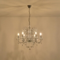 Luster na lancu KRISTALLO 6xE14/15W/230V
