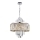 Luster na lancu MARGOT 9xE14/40W/230V matni hrom