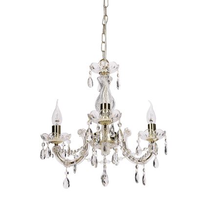 Luster na lancu MARIA TERESA 3xE14/40W/230V