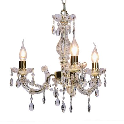 Luster na lancu MARIA TERESA 3xE14/40W/230V