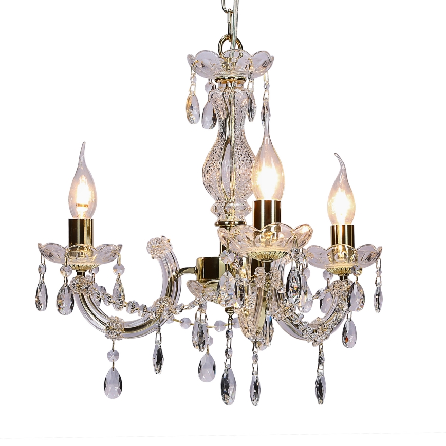 Luster na lancu MARIA TERESA 3xE14/40W/230V