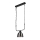 Luster na lancu MARIO 1xE27/60W/230V hrom