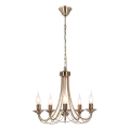Luster na lancu MUZA 5xE14/40W/230V