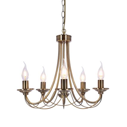 Luster na lancu MUZA 5xE14/40W/230V