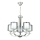 Luster na lancu NOVARA 5xE27/40W/230V sjajni hrom