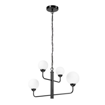 Luster na lancu OSCAR 4xG9/5W/230V crni