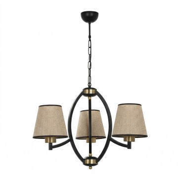 Luster na lancu PAUL 3xE27/60W/230V