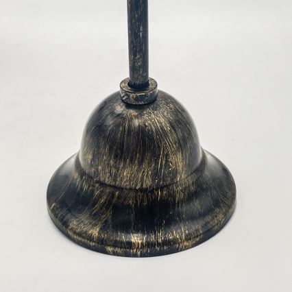 Luster na lancu RETRO 2xE27/60W/230V bronzan/patina