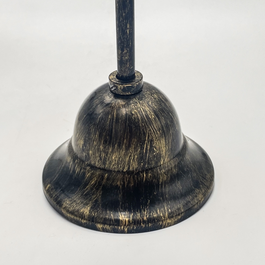 Luster na lancu RETRO 2xE27/60W/230V bronzan/patina