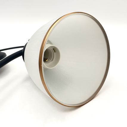 Luster na lancu RETRO 2xE27/60W/230V mat crne boje