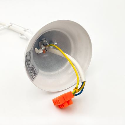 Luster na lancu RETRO 5xE27/60W/230V beli/šaren