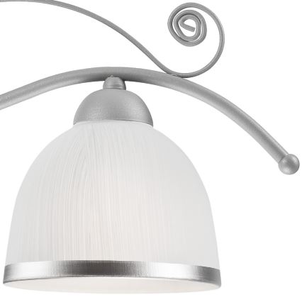 Luster na lancu RETRO II 3xE27/60W/230V, srebrne boje