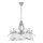 Luster na lancu RETRO II 5xE27/60W/230V srebran