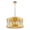 Luster na lancu RITZ 12xE14/40W/230V prečnik 54 cm zlatna