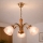 Luster na lancu TULIPAN 3xE27/60W/230V bukva