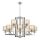 Luster na lancu VARANA 12xE27/40W/230V sjajni hrom