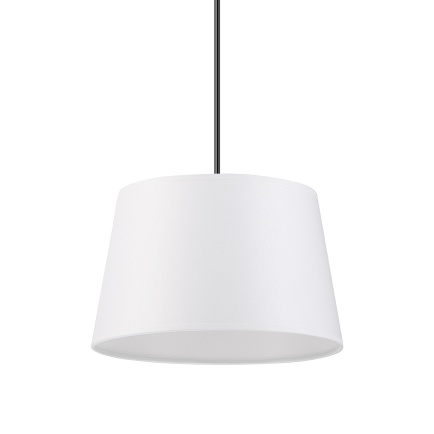 Luster na lanku AIDA 1xE27/60W/230V prečnik 25 cm hrast/orah/bela