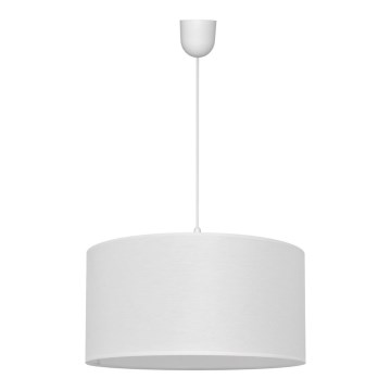 Luster na lanku ALBA 1xE27/15W/230V prečnik 40 cm bela