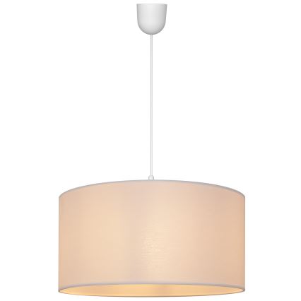 Luster na lanku ALBA 1xE27/15W/230V prečnik 40 cm bela