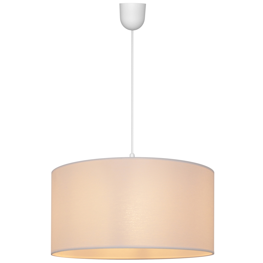 Luster na lanku ALBA 1xE27/15W/230V prečnik 40 cm bela