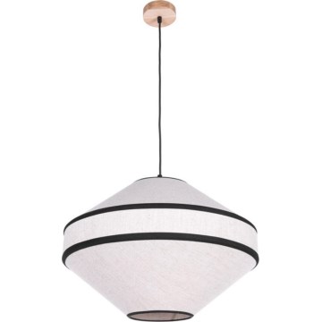 Luster na lanku AMIGO 1xE27/60W/230V hrast