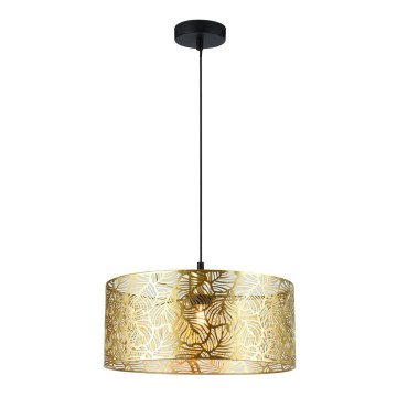 Luster na lanku BLOSSOM 1xE27/15W/230V zlatan
