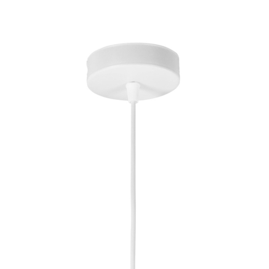 Luster na lanku BOHO 1xE27/60W/230V prečnik 40 cm krem/juta