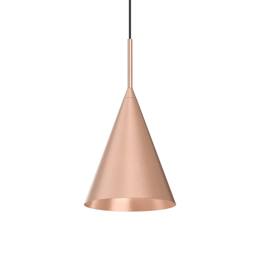 Luster na lanku CAPITAL 1xGX53/15W/230V prečnik 17 cm ružičasto zlato