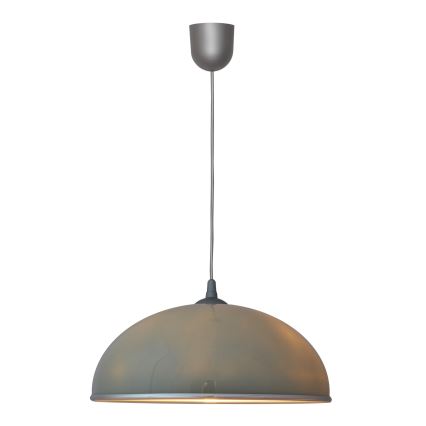 Luster na lanku CIRCLE 1xE27/15W/230V siv