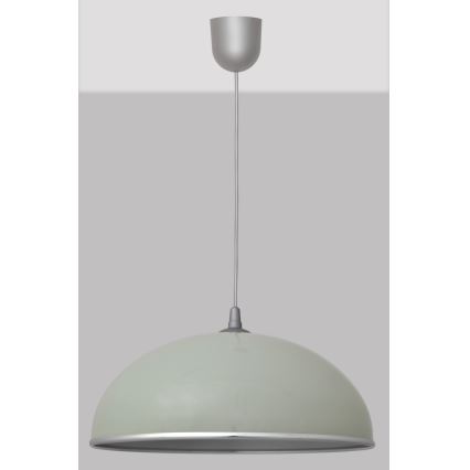 Luster na lanku CIRCLE 1xE27/15W/230V siv