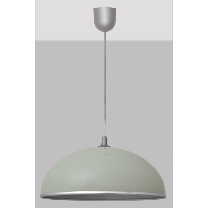 Luster na lanku CIRCLE 1xE27/15W/230V siv