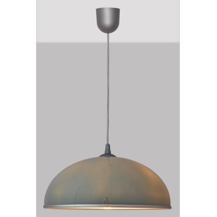 Luster na lanku CIRCLE 1xE27/15W/230V siv