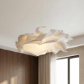 Luster na lanku CLOUDY 1xE27/40W/230V bela