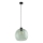 Luster na lanku CUBUS 1xE27/15W/230V crna/zadimljena zelena