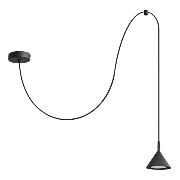 Luster na lanku ETNA 1xGX53/15W/230V crne boje