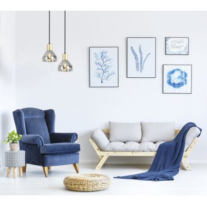 Luster na lanku GREGORY 1xE14/40W/230V