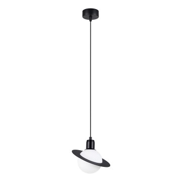 Luster na lanku HYPERION 1xG9/8W/230V crni